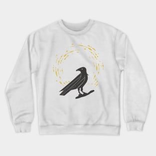 Moon Crow Crewneck Sweatshirt